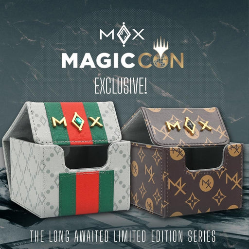 Supplies KMC - Mox Luxury - Deck Box - 133+ - Brown - Cardboard Memories Inc.