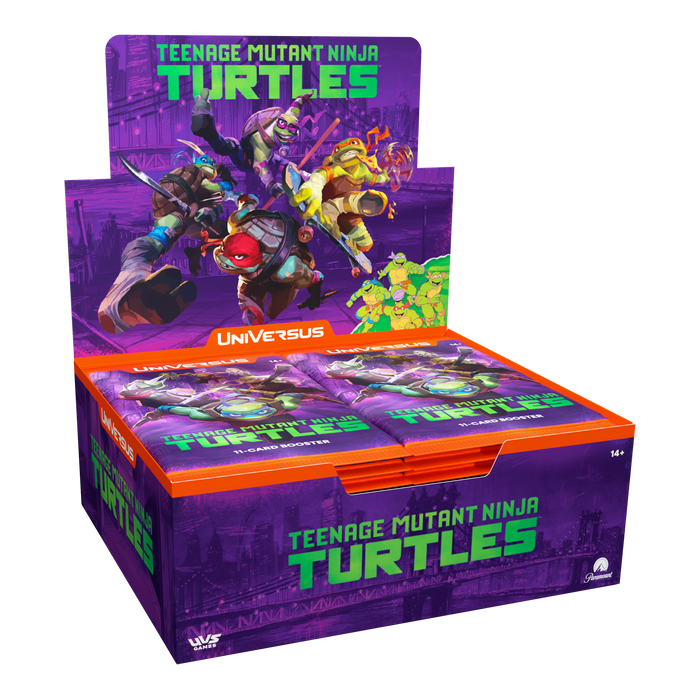 Trading Card Games UVS Games - Teenage Mutant Ninja Turtles - Booster Box - Cardboard Memories Inc.