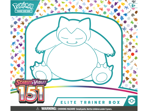 Trading Card Games Pokemon - Scarlet and Violet  - 151 - Elite Trainer Box - Cardboard Memories Inc.