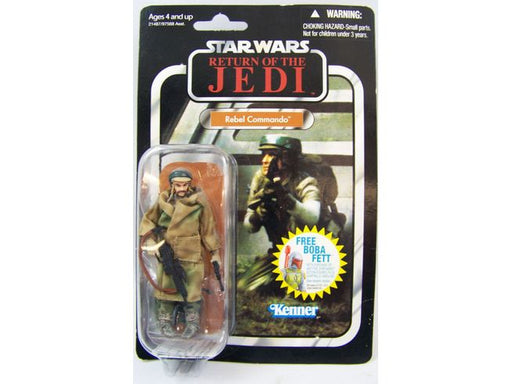 Action Figures and Toys Hasbro - Star Wars - Return of The Jedi - Rebel Commando - Action Figure - Cardboard Memories Inc.