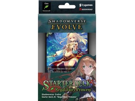 Trading Card Games Bushiroad - Shadowverse - Evolve - Regal Fairy Princess - Starter Deck - Cardboard Memories Inc.