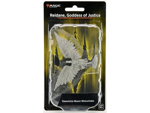 Role Playing Games Wizkids - Magic the Gathering - Unpainted Miniature - Reidane Goddess of Justice - 90283 - Cardboard Memories Inc.