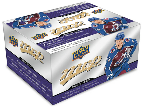 Sports Cards Upper Deck - 2025-26 - Hockey - MVP - Retail Box - Cardboard Memories Inc.