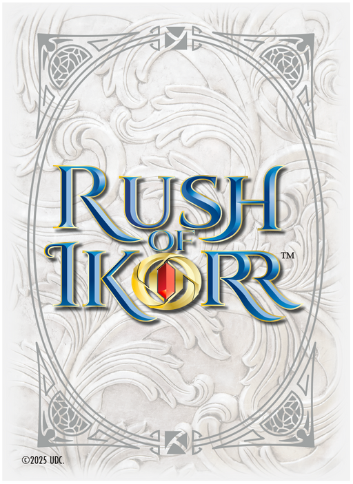 Supplies Upper Deck - Rush of Ikorr - Textured Card Sleeves - Rush of Ikorr Logo - 65 Count - CANADIAN ORDERS ONLY PLEASE - Cardboard Memories Inc.
