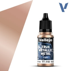 Acrylicos Vallejo - True Metallic Metal - Light - Rusty Metal - 77 118