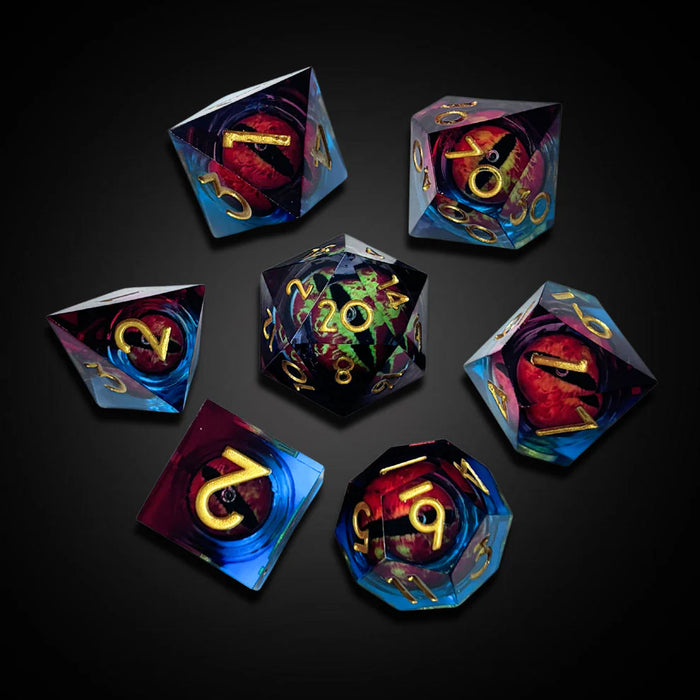 Merchant Guild House - Dice - Wyrmwatcher - Liquid Core Eye - Cardboard Memories Inc.