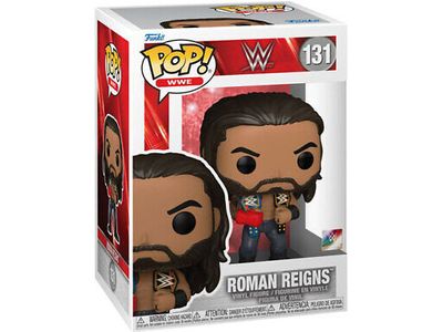 Action Figures and Toys POP! - WWE - Roman Reigns with Belt - Cardboard Memories Inc.
