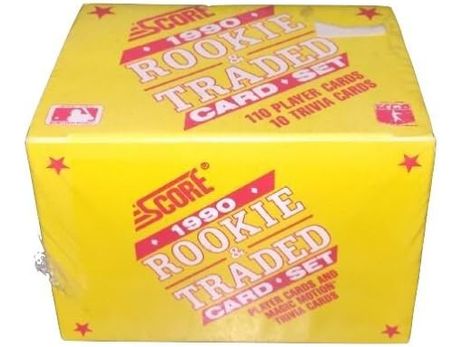 Sports Cards Score - 1990 - Baseball - Rookie And Traded -  Factory Set - Cardboard Memories Inc.
