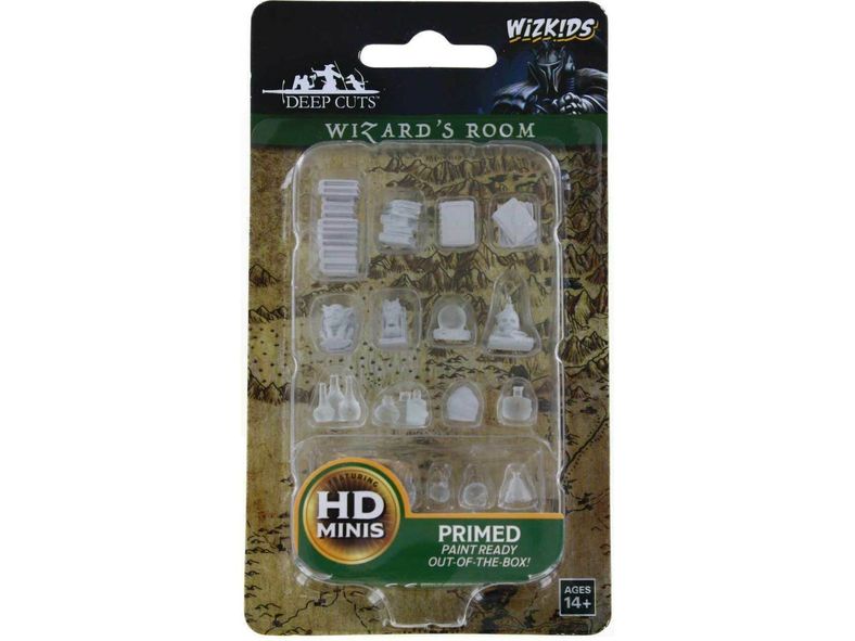 Role Playing Games Wizkids - Dungeons and Dragons - Unpainted Miniature - Deep Cuts - Wizards Room - 73364 - Cardboard Memories Inc.