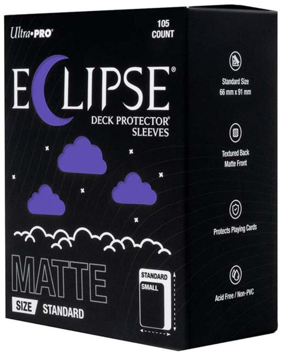 Ultra Pro - Eclipse Matte Deck Protectors - Standard Size - 105 Count Royal Purple
