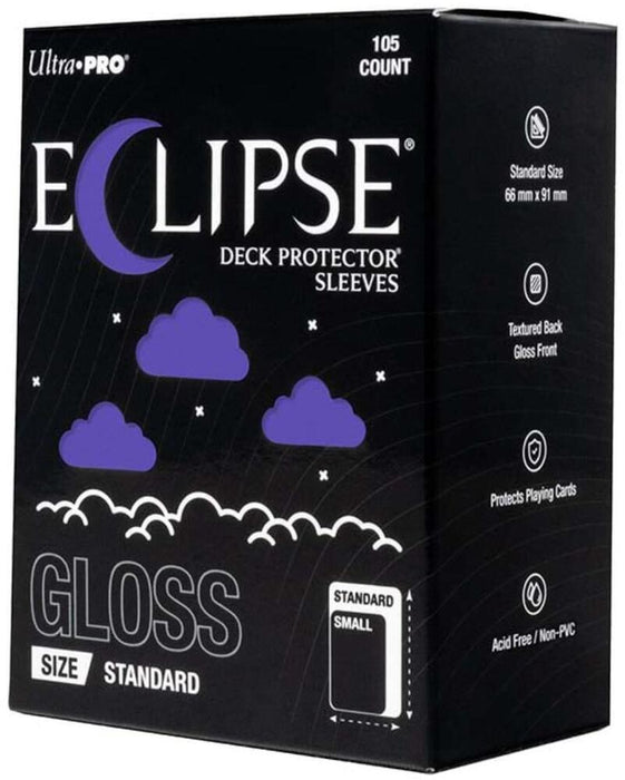 Ultra Pro - Eclipse Gloss Deck Protectors - Standard Size - 105 Count Royal Purple
