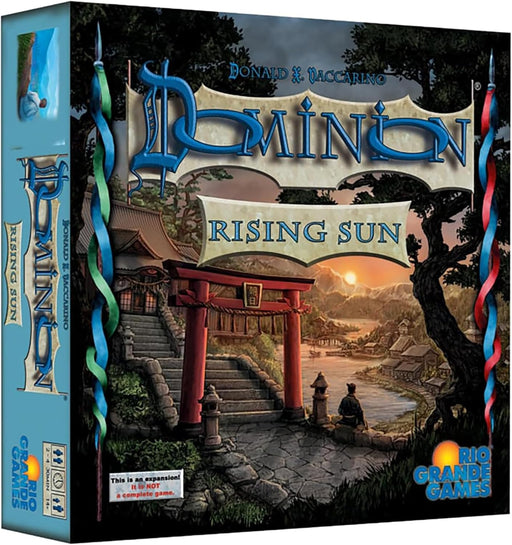 Board Games Rio Grande Games - Dominion - Rising Sun Expansion - Cardboard Memories Inc.