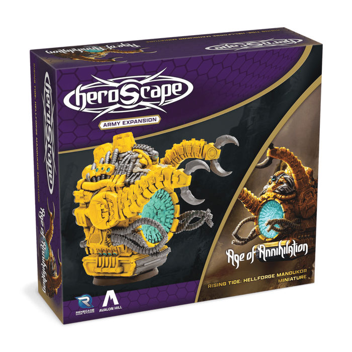 Collectible Miniature Games Renegade Game Studios - Heroscape - Rising Tide - Hellforge Mandukor - Army Expansion - Cardboard Memories Inc.