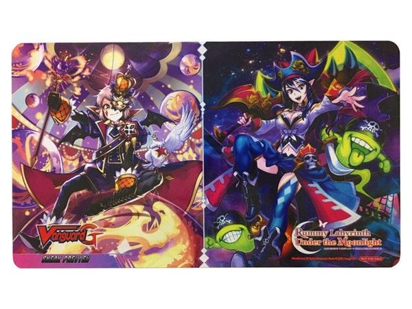 Trading Card Games Bushiroad - Cardfight!! Vanguard G - Rummy Labyrinth Under the Moonlight - Rubber Playmat - Cardboard Memories Inc.