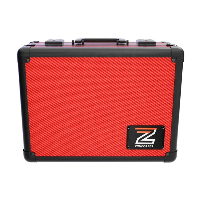 Zion Cases - Slab Case - X-Large - Carbon Fiber Red