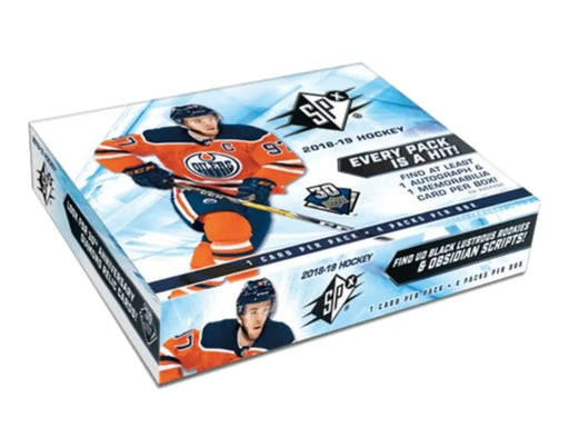 Sports Cards Upper Deck - 2018-19 - Hockey - SPX - Hobby Box - Cardboard Memories Inc.