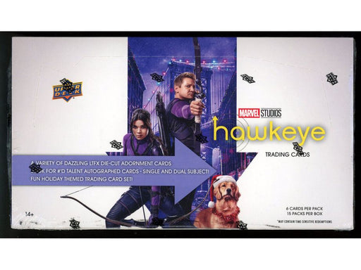 Non Sports Cards Upper Deck - Marvel Studios - Hawkeye - Hobby Box - Cardboard Memories Inc.