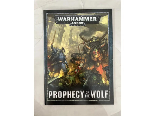 Collectible Miniature Games Games Workshop - Warhammer 40K - Prophecy of the Wolf - BOOK ONLY - Softcover - Cardboard Memories Inc.