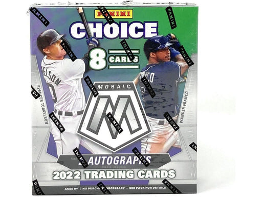 Sports Cards Panini - 2022 - Baseball - Mosaic Choice - Hobby Box - Cardboard Memories Inc.