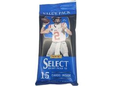 Sports Cards Panini - 2022 - Football - Select Draft Picks - 15 Card Hanger Pack - Cardboard Memories Inc.