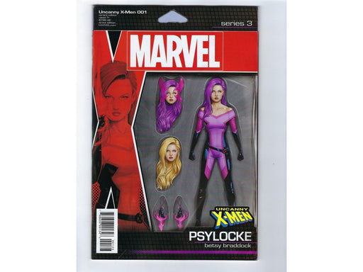 Comic Books Marvel Comics - Uncanny X-Men 001 Action Figure Variant (Cond. VF-) 17553 - Cardboard Memories Inc.