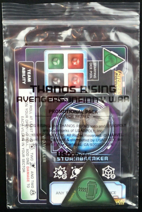 Board Games Usaopoly - Thanos Rising: Avengers Infinity War - Thor Stormbreaker and Nidavelliar Promo Set - Cardboard Memories Inc.