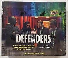 Trading Card Games Upper Deck - Marvel - The Defenders - Hobby Box - Cardboard Memories Inc.