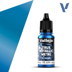 Acrylicos Vallejo - True Metallic Metal - Airbrush - Sapphire Blue - 77 171