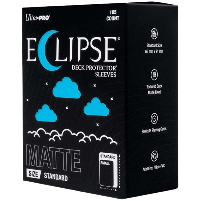 Ultra Pro - Eclipse Matte Deck Protectors - Standard Size - 105 Count Sky Blue