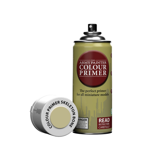 Paints and Paint Accessories Army Painter - Colour Primer - Skeleton Bone - Paint Spray - Cardboard Memories Inc.