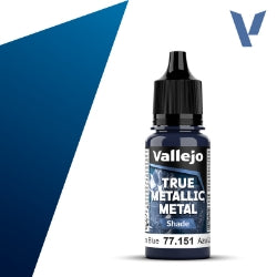 Acrylicos Vallejo - True Metallic Metal - Shade - Sapphire Blue - 77 151