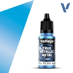 Acrylicos Vallejo - True Metallic Metal - Light - Sapphire Blue - 77 111