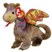 Plush TY Beanie Baby - Scorch the Dragon - Cardboard Memories Inc.