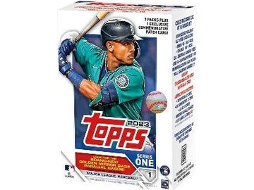 Sports Cards Topps - 2023 - Baseball - Series 1 - Trading Card Blaster Box - Cardboard Memories Inc.