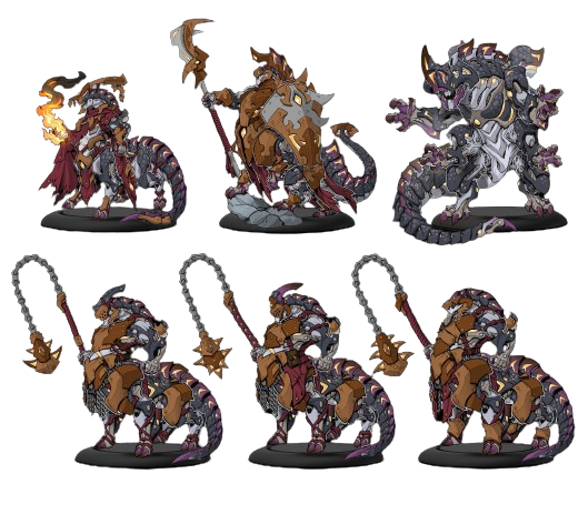 Collectible Miniature Games Privateer Press - Warmachine - MKIV - Khymaera - Shard Incarnates Cadre - PIP 29040 - Cardboard Memories Inc.