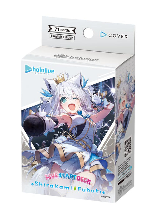 Bushiroad - Hololive Card Game - Shirakami Fubuki - Starter Deck