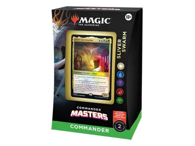 Trading Card Games Magic the Gathering - Commander Masters - Sliver Swarm - Cardboard Memories Inc.