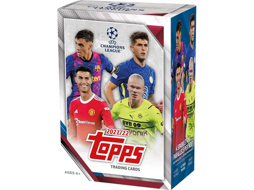 Sports Cards Topps - 2021-22 - UEFA Soccer - Champions League - Trading Card Blaster Box - Cardboard Memories Inc.