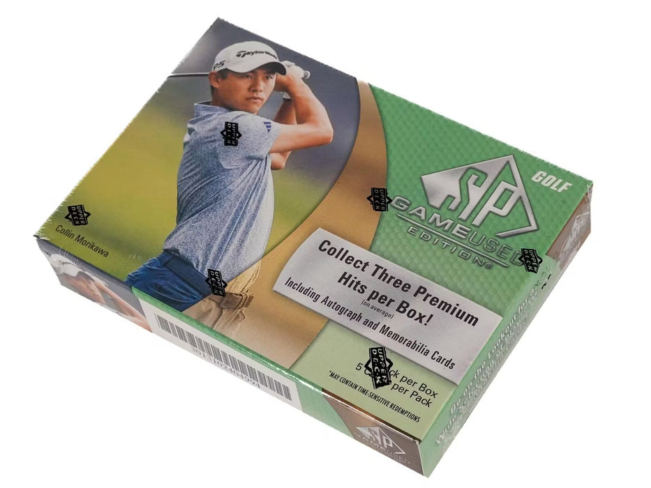 Upper Deck - 2024 - Golf - SP Game Used - Trading Card Hobby Box