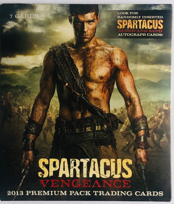 Non Sports Cards Rittenhouse - 2013 - Spartacus - Vengeance - Premium Trading Card Pack - Cardboard Memories Inc.