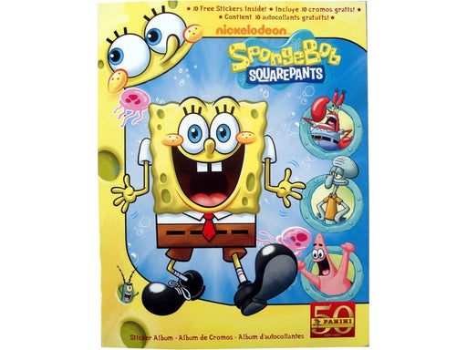 Stickers Panini - Spongebob Squarepants - Sticker Album - Cardboard Memories Inc.