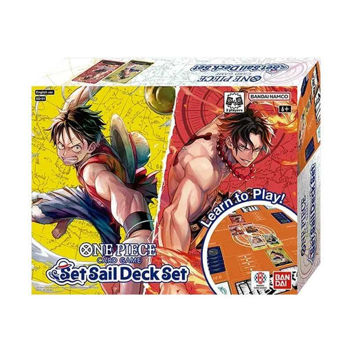 collectible card game Bandai - One Piece Card Game - SD-01 - Set Sail - Deck Set - Cardboard Memories Inc.