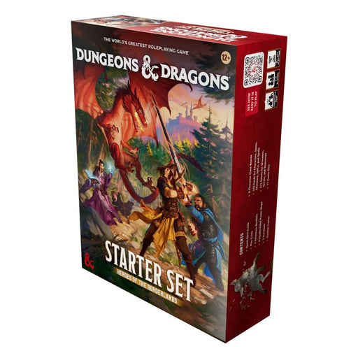 Role Playing Games Wizards of the Coast - Dungeons and Dragons - 2024 - Heroes of the Borderlands - Starter Set - Cardboard Memories Inc.