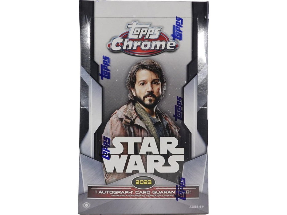Non Sports Cards Topps - 2023 - Star Wars - Chrome - Hobby Box - Cardboard Memories Inc.