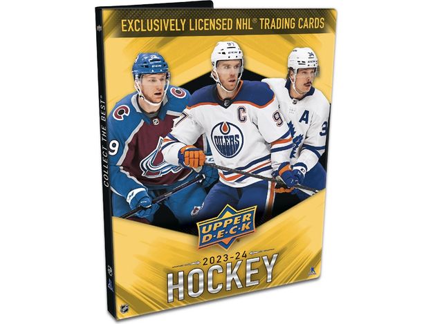 Sports Cards Upper Deck - 2023-24 - Hockey - Series 1 - Starter Kit - Cardboard Memories Inc.