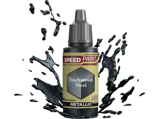Paints and Paint Accessories Army Painter - Warpaints - Speedpaint - Enchanted Steel - WP2072 - Cardboard Memories Inc.