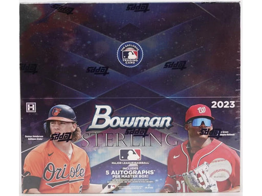 Sports Cards Topps - 2023 - Baseball - Bowman Sterling - Hobby Box - Cardboard Memories Inc.