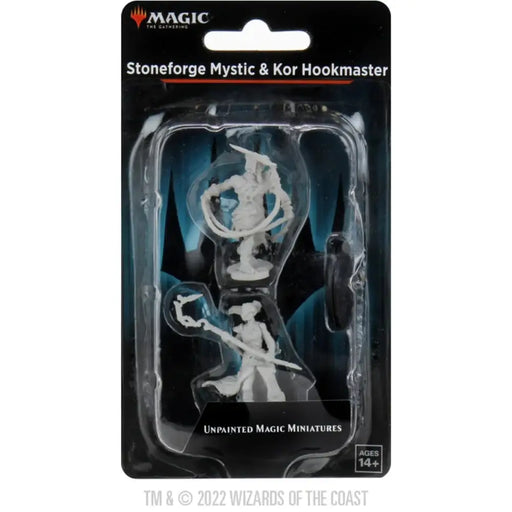 Role Playing Games Wizkids - Magic the Gathering - Unpainted Miniature - Mystic/Kor Hookmaster - 90177 - Cardboard Memories Inc.