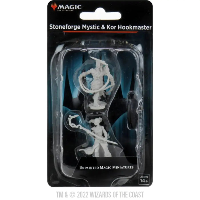 Role Playing Games Wizkids - Magic the Gathering - Unpainted Miniature - Mystic/Kor Hookmaster - 90177 - Cardboard Memories Inc.