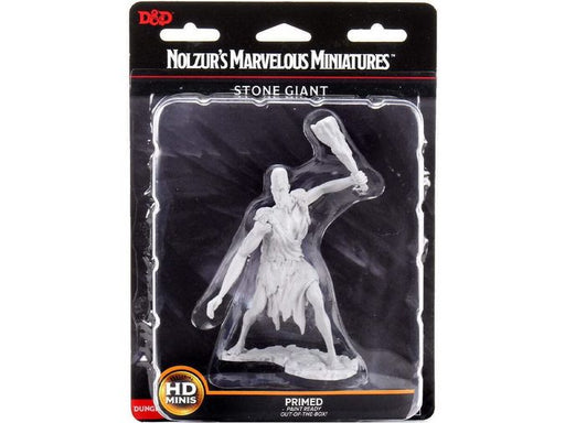 Role Playing Games Wizkids - Dungeons and Dragons - Unpainted Miniatures - Nolzurs Marvelous Miniatures - Stone Giant - 73681 - Cardboard Memories Inc.